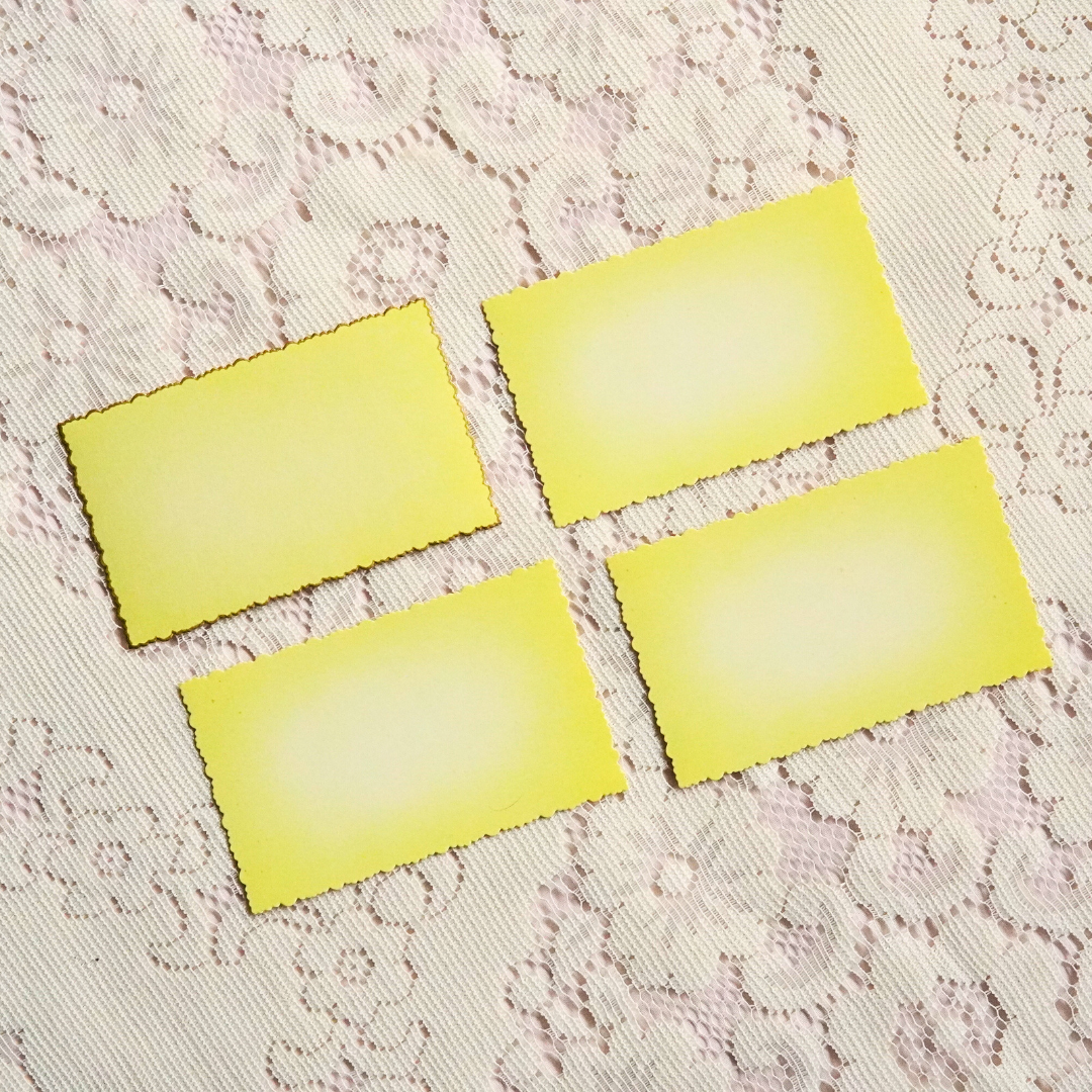 vintage cardstock (1960's) ~ junk journaling pack