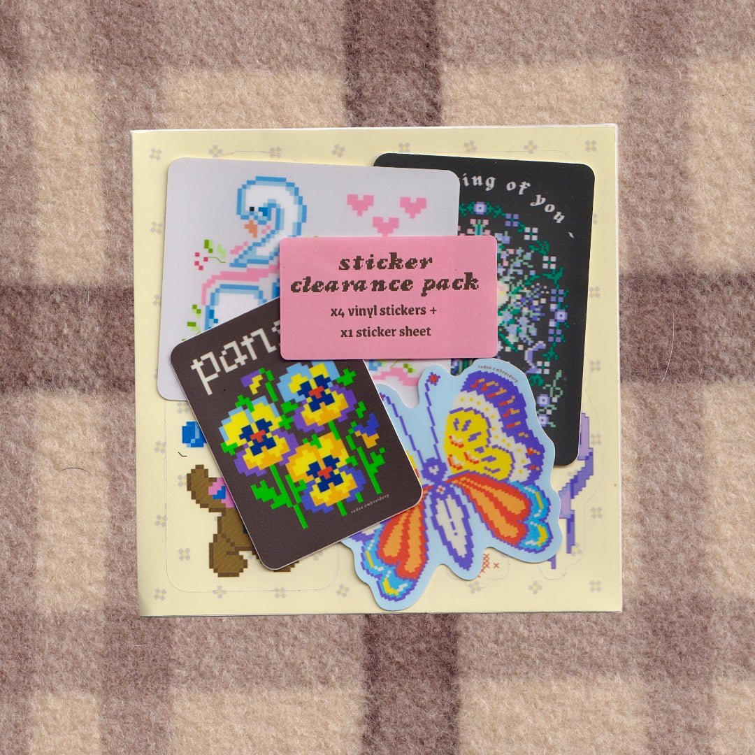 sticker clearance pack