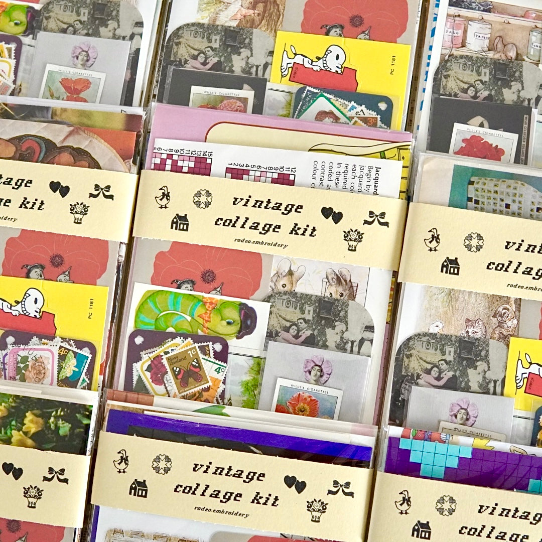 vintage collage kit (edition no.2) ~ junk journaling pack