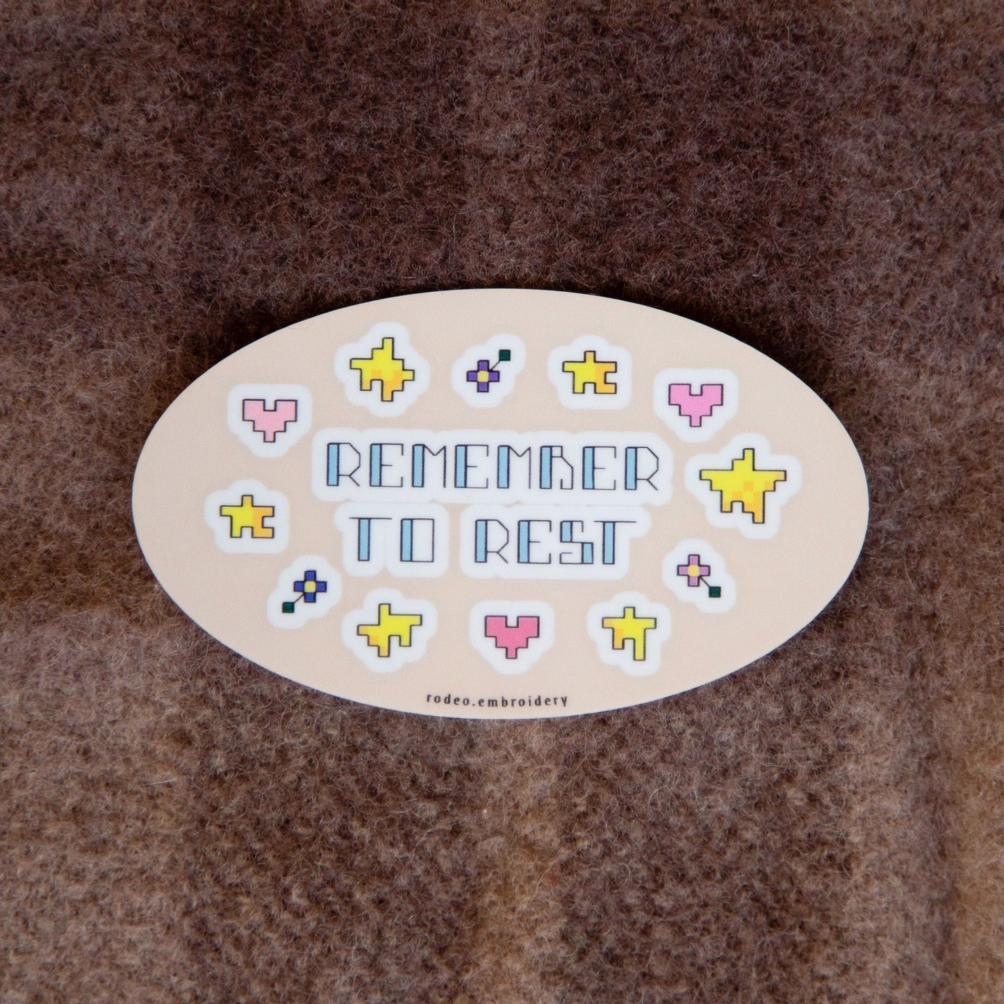 remember to rest ~ vinyl sticker