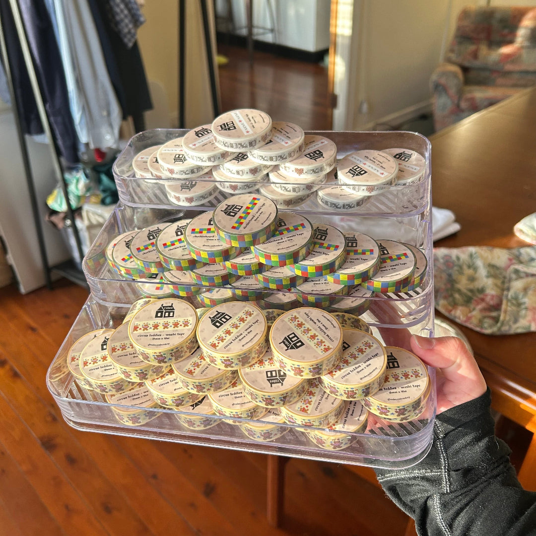 circus teddies ~ washi tape