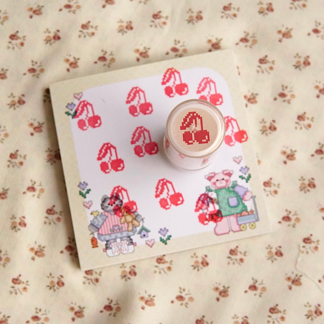 cherries ~ self inking stamp