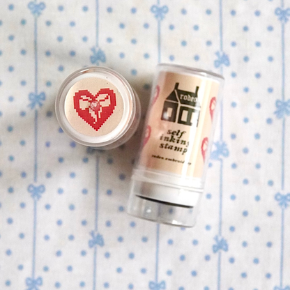 heart bow ~ stamp it out!