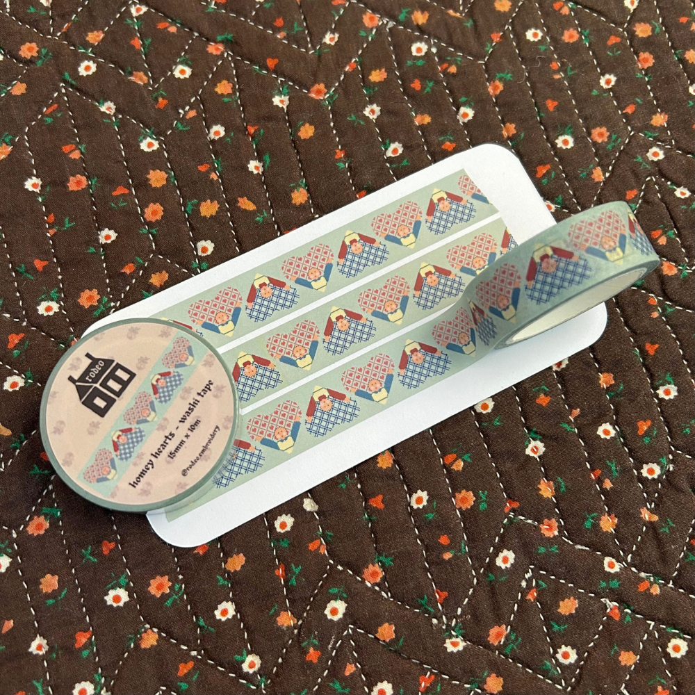 homey hearts ~ washi tape