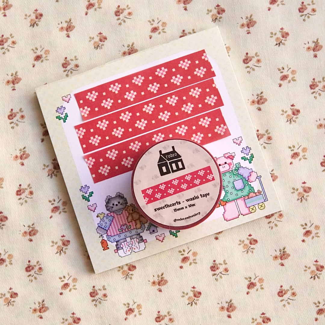 sweethearts ~ washi tape