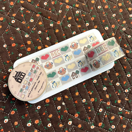perfect patchwork ~ washi tape
