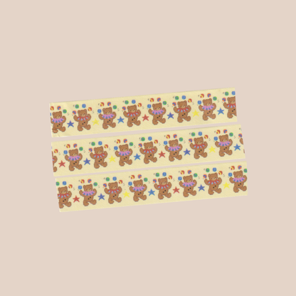 circus teddies ~ washi tape