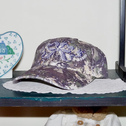 bow camo ~ embroidered cap