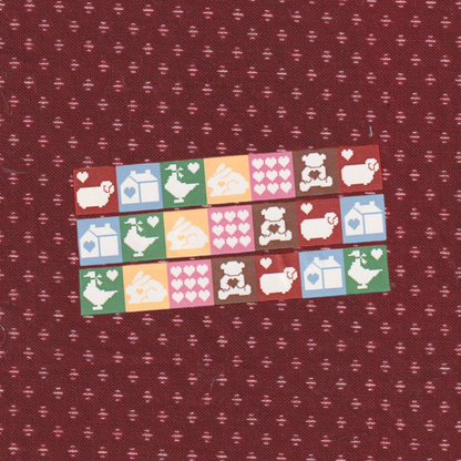 cosy cutouts ~ washi tape