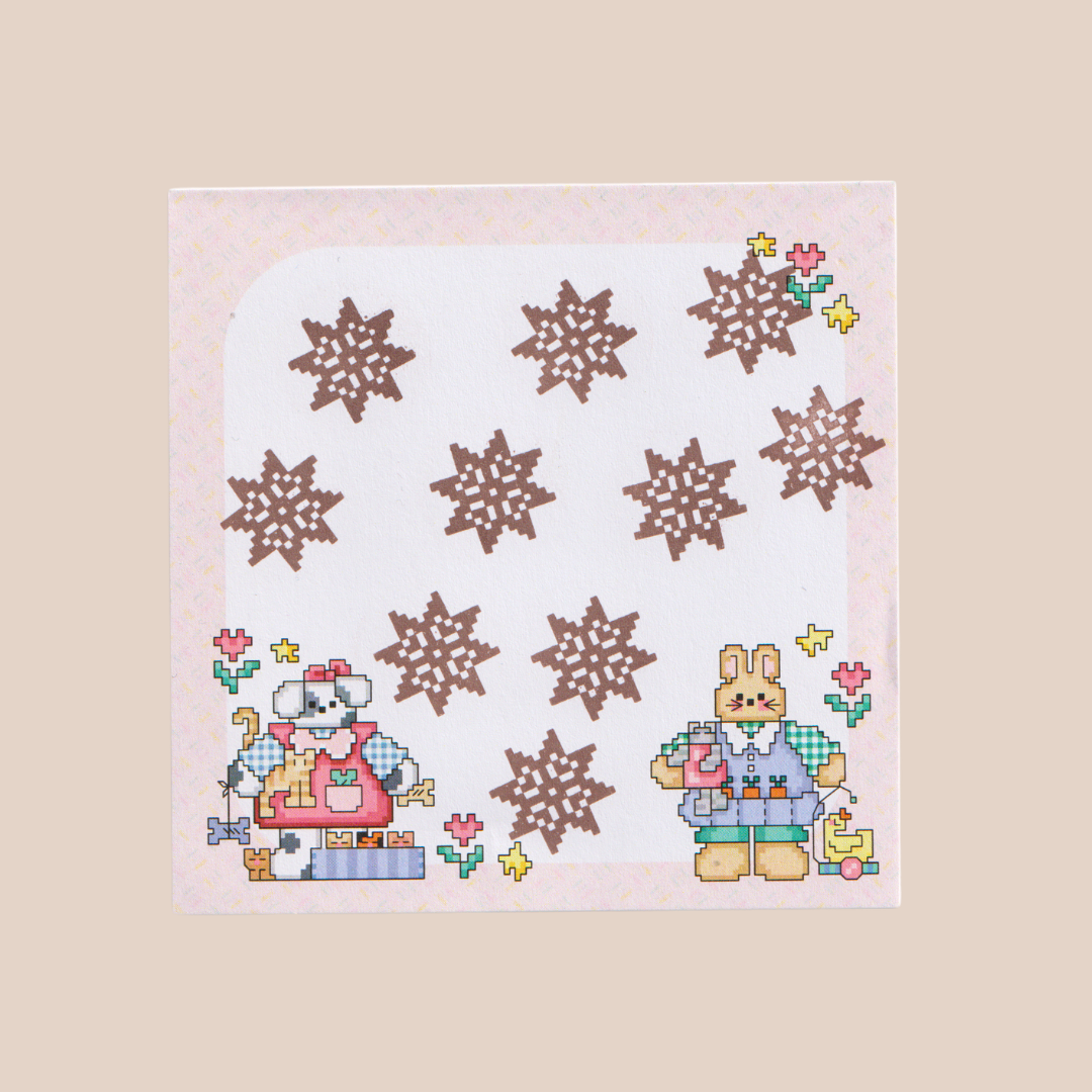 quilt star ~ self inking stamp
