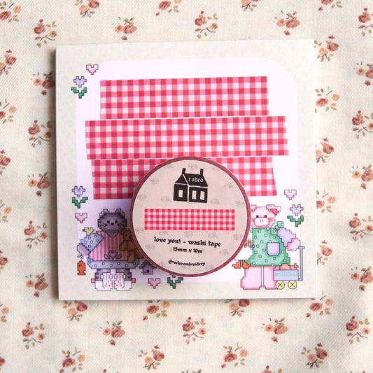 love you! ~ washi tape