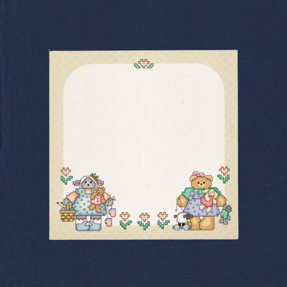 cutie critters ~ square notepads