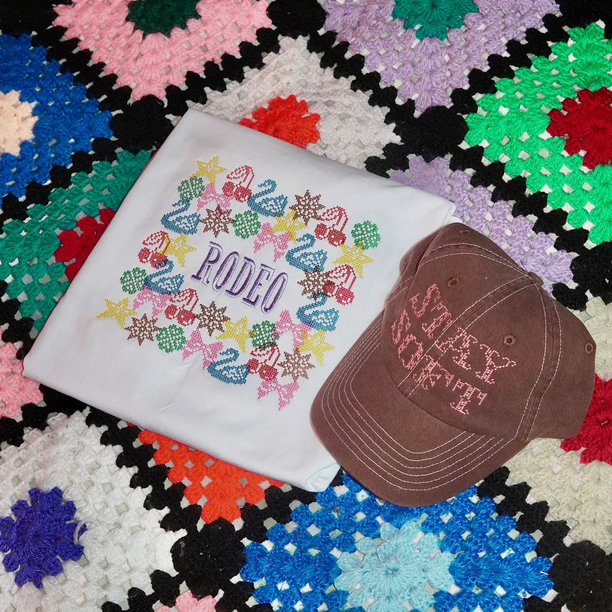 stay soft ~ embroidered cap