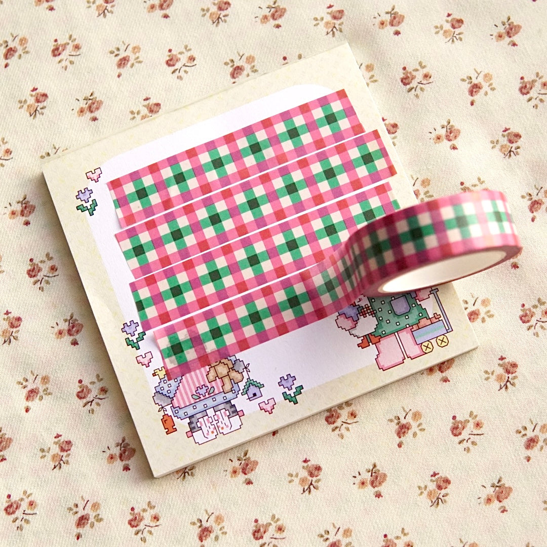 lovely checks ~ washi tape