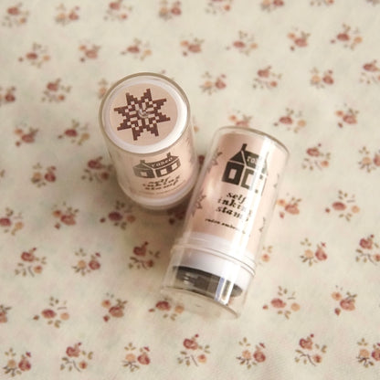 quilt star ~ self inking stamp