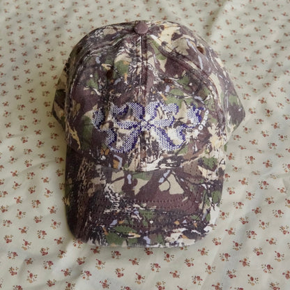 bow camo ~ embroidered cap