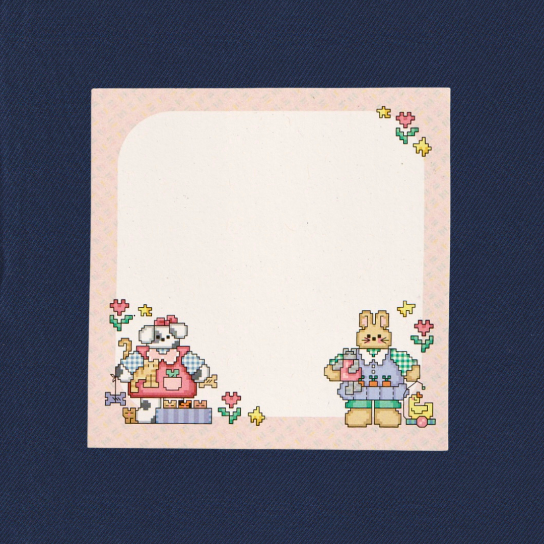 cutie critters ~ square notepads