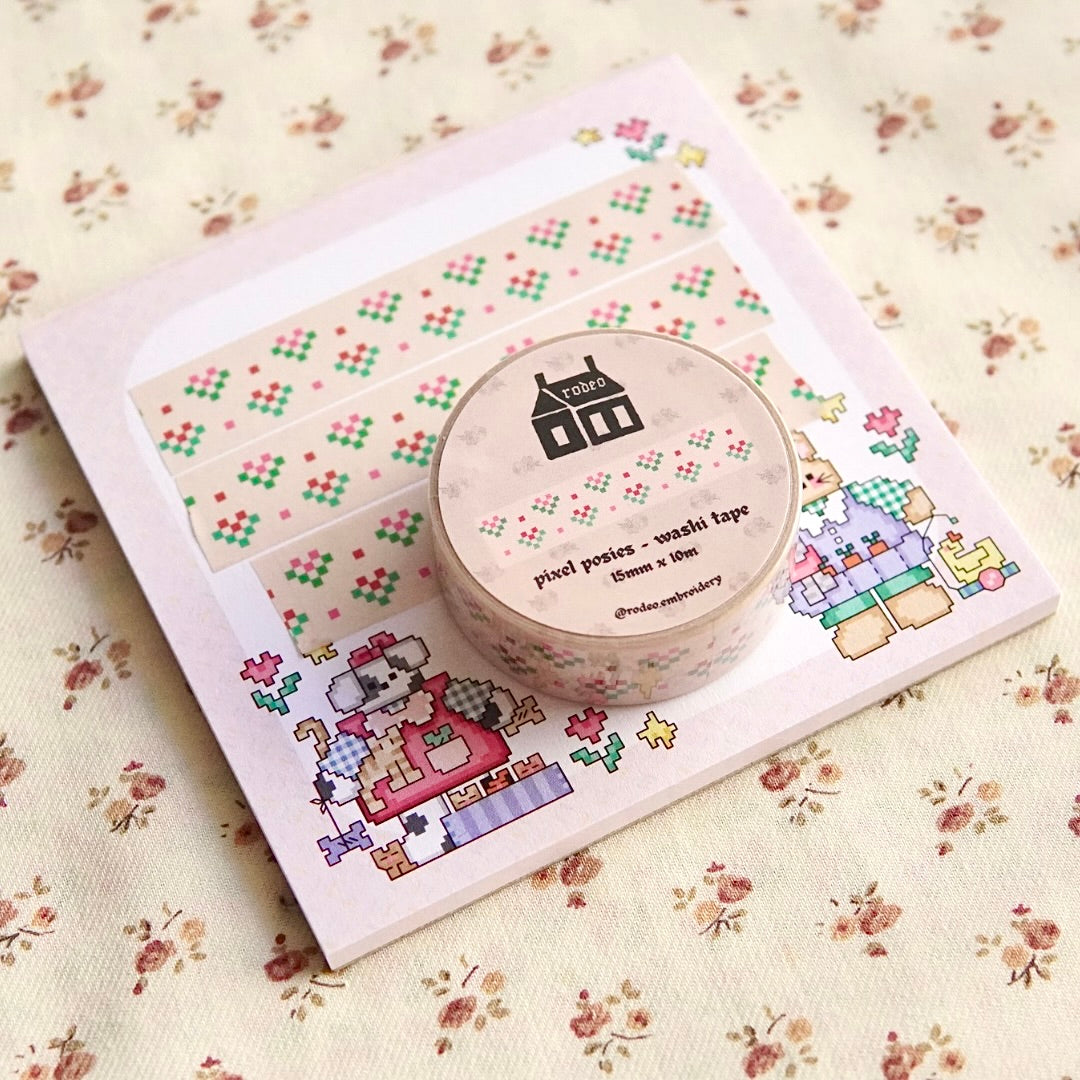 pixel posies ~ washi tape