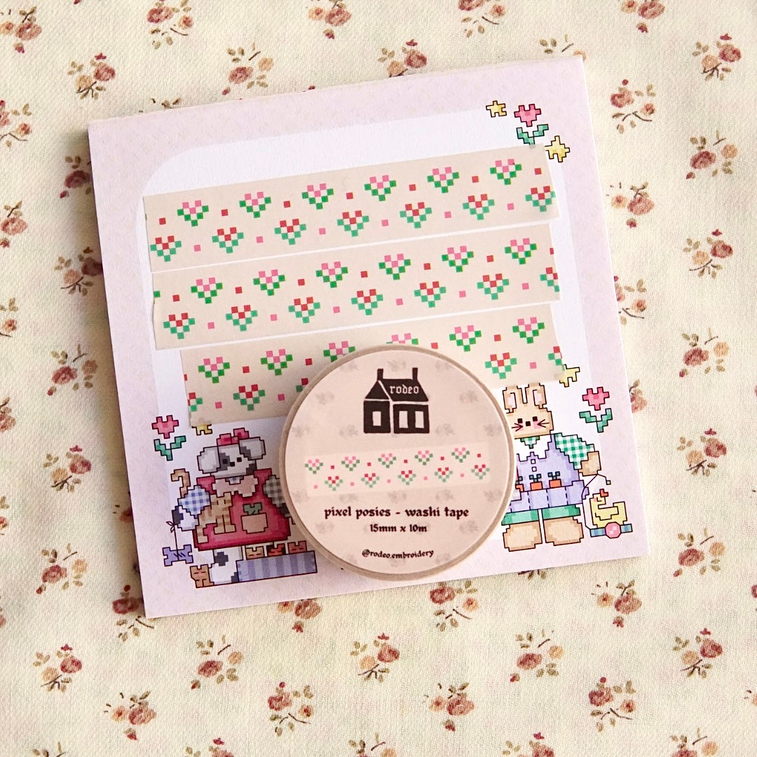 pixel posies ~ washi tape