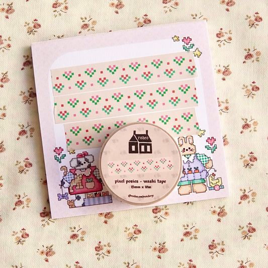 pixel posies ~ washi tape