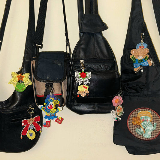 little lamb ~ handmade keychains