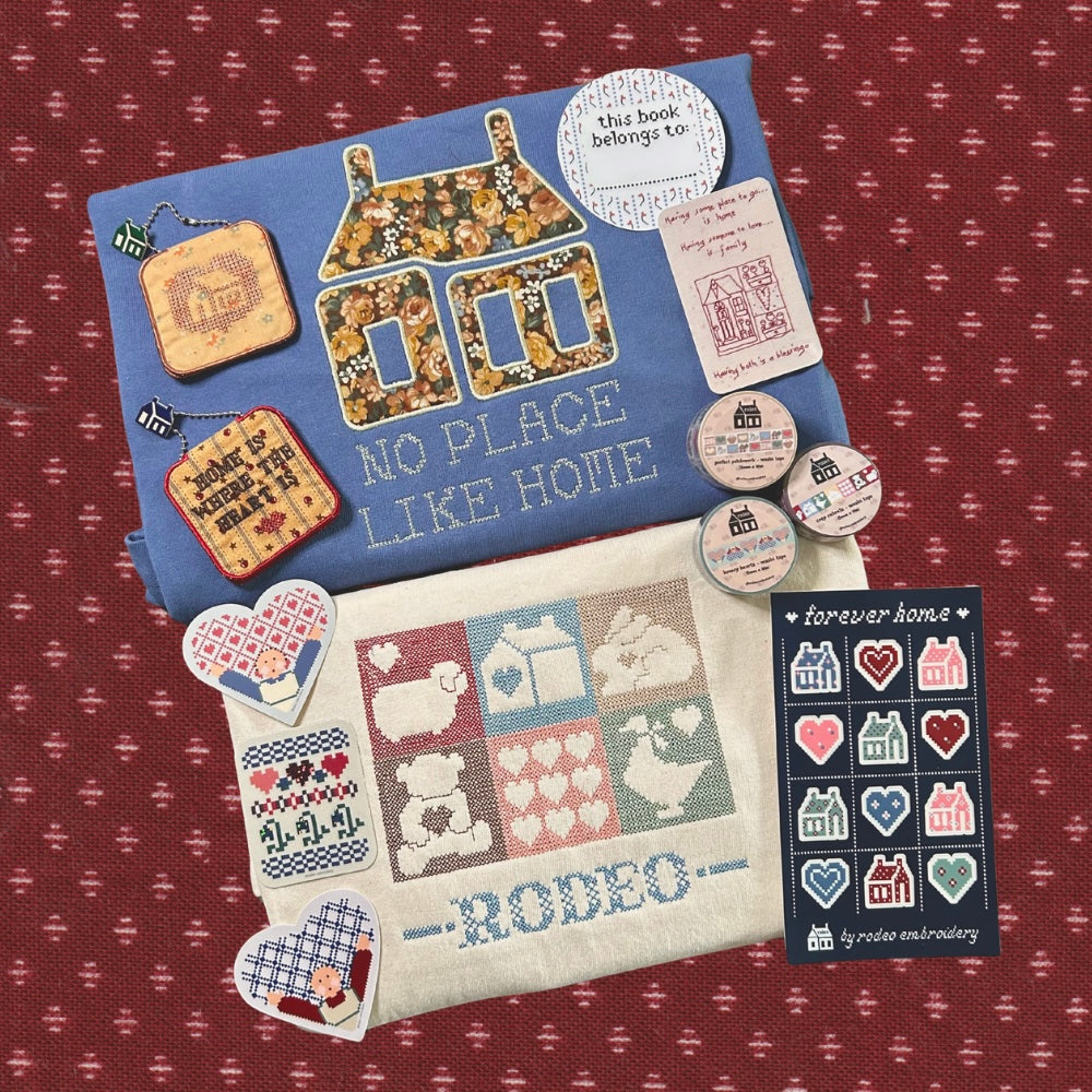 forever home ~ vinyl sticker sheet (clear)