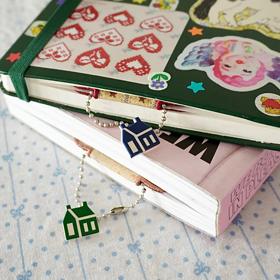 home is ~ magnetic bookmark + keychain