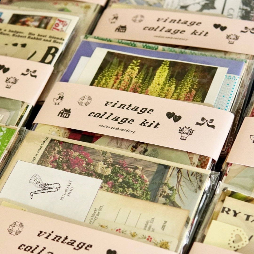vintage collage kit (edition.1) ~ junk journaling pack