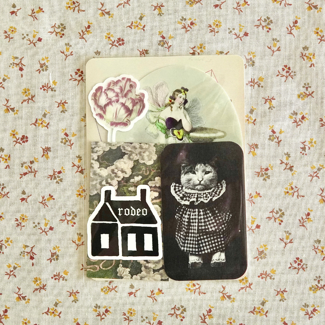 public domain journal kit ~ junk journaling pack