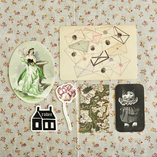 public domain journal kit ~ junk journaling pack